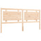 vidaXL Bed Frame without Mattress Solid Wood Pine