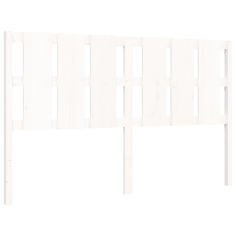 vidaXL Bed Frame without Mattress White 160x200 cm Solid Wood Pine