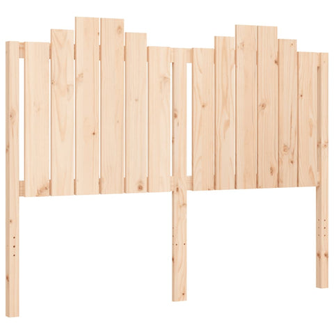 vidaXL Bed Frame without Mattress Double Solid Wood Pine