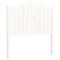 vidaXL Bed Frame without Mattress White 100x200 cm Solid Wood Pine