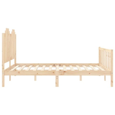 vidaXL Bed Frame without Mattress 160x200 cm Solid Wood Pine