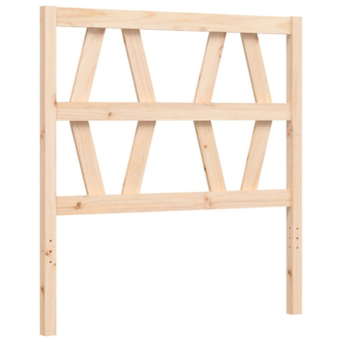 vidaXL Bed Frame without Mattress 90x200 cm Solid Wood Pine