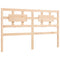 vidaXL Bed Frame without Mattress King Size Solid Wood Pine