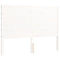 vidaXL Bed Frame without Mattress White 140x190 cm Solid Wood Pine