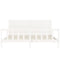 vidaXL Bed Frame without Mattress White 200x200 cm Solid Wood Pine