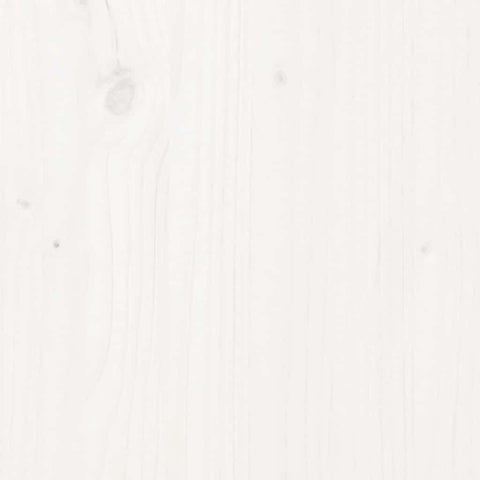 vidaXL Bed Frame without Mattress White 160x200 cm Solid Wood Pine