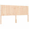 vidaXL Bed Frame without Mattress Super King Size Solid Wood Pine