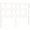 vidaXL Bed Frame without Mattress White 140x190 cm Solid Wood Pine