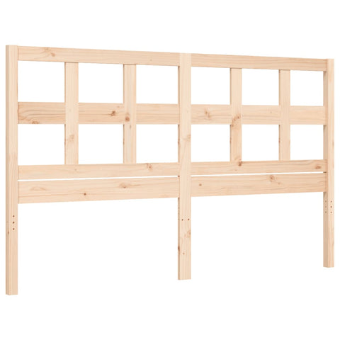 vidaXL Bed Frame without Mattress 160x200 cm Solid Wood Pine