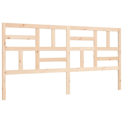 vidaXL Bed Frame without Mattress 200x200 cm Solid Wood Pine