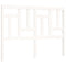 vidaXL Bed Frame without Mattress White 140x190 cm Solid Wood Pine