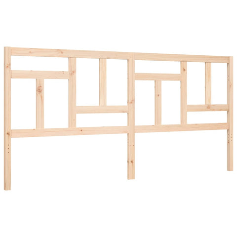 vidaXL Bed Frame without Mattress 200x200 cm Solid Wood Pine