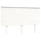vidaXL Bed Frame without Mattress White 140x190 cm Solid Wood Pine