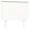 vidaXL Bed Frame without Mattress White 100x200 cm Solid Wood Pine