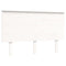 vidaXL Bed Frame without Mattress White 140x200 cm Solid Wood Pine