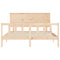 vidaXL Bed Frame without Mattress 160x200 cm Solid Wood Pine
