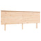 vidaXL Bed Frame without Mattress 200x200 cm Solid Wood Pine