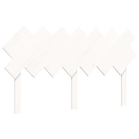 vidaXL Bed Frame without Mattress White 140x190 cm Solid Wood Pine