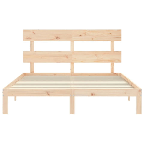 vidaXL Bed Frame without Mattress 160x200 cm Solid Wood Pine