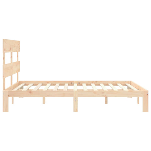 vidaXL Bed Frame without Mattress 160x200 cm Solid Wood Pine