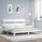 vidaXL Bed Frame without Mattress White 200x200 cm Solid Wood Pine
