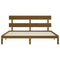 vidaXL Bed Frame without Mattress Honey Brown 200x200 cm Solid Wood Pine