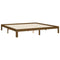 vidaXL Bed Frame without Mattress Honey Brown 200x200 cm Solid Wood Pine