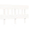 vidaXL Bed Frame without Mattress White 140x190 cm Solid Wood Pine