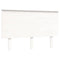 vidaXL Bed Frame without Mattress White Small Double Solid Wood Pine