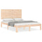 vidaXL Bed Frame without Mattress 140x190 cm Solid Wood Pine