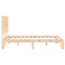 vidaXL Bed Frame without Mattress 140x190 cm Solid Wood Pine