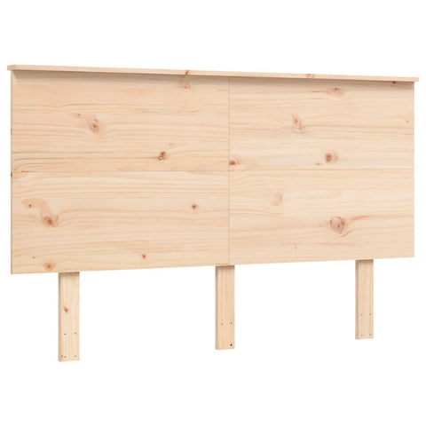 vidaXL Bed Frame without Mattress 140x190 cm Solid Wood Pine