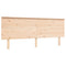 vidaXL Bed Frame without Mattress Super King Size Solid Wood Pine
