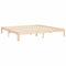 vidaXL Bed Frame without Mattress Super King Size Solid Wood Pine