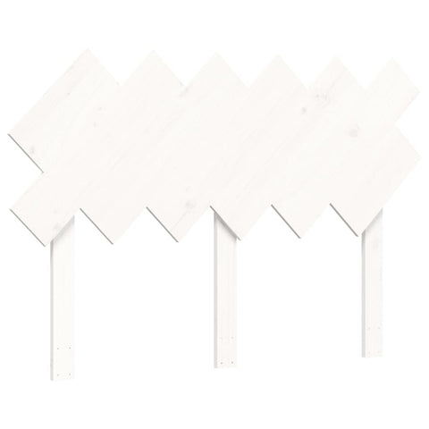 vidaXL Bed Frame without Mattress White 120x200 cm Solid Wood Pine