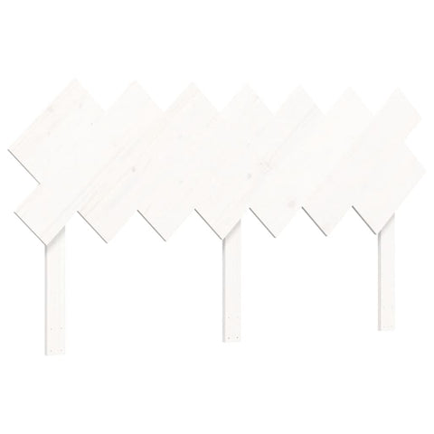 vidaXL Bed Frame without Mattress White 140x200 cm Solid Wood Pine