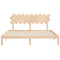 vidaXL Bed Frame without Mattress Super King Size Solid Wood Pine