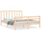 vidaXL Bed Frame without Mattress 160x200 cm Solid Wood Pine