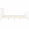 vidaXL Bed Frame without Mattress White 160x200 cm Solid Wood Pine