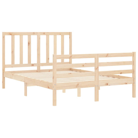 vidaXL Bed Frame without Mattress 120x200 cm Solid Wood Pine