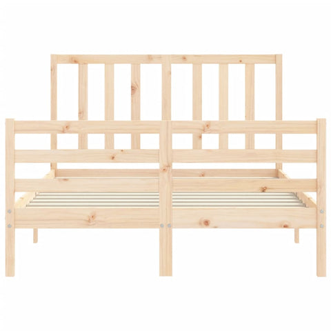 vidaXL Bed Frame without Mattress 120x200 cm Solid Wood Pine