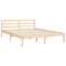 vidaXL Bed Frame without Mattress 160x200 cm Solid Wood