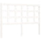 vidaXL Bed Frame without Mattress White 140x190 cm Solid Wood