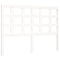 vidaXL Bed Frame without Mattress White 140x200 cm Solid Wood
