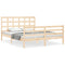vidaXL Bed Frame without Mattress 160x200 cm Solid Wood