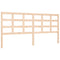 vidaXL Bed Frame without Mattress 200x200 cm Solid Wood