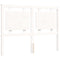 vidaXL Bed Frame without Mattress White 120x200 cm Solid Wood