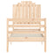 vidaXL Bed Frame without Mattress Small Single Solid Wood