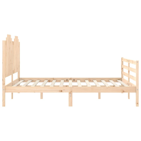 vidaXL Bed Frame without Mattress 160x200 cm Solid Wood