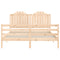 vidaXL Bed Frame without Mattress 160x200 cm Solid Wood